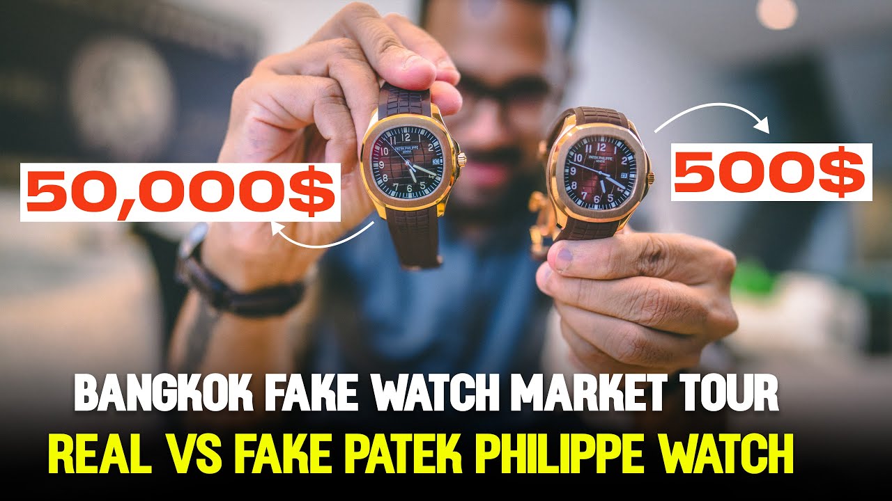 I Bought a FAKE Patek Philippe Watch in Bangkok 😱