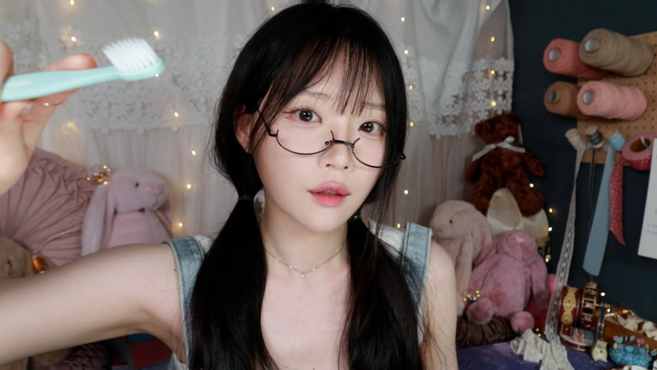 ASMR(Sub✔)Кукольный госпиталь (чистка ушей и пришивание глаз, кисточка)