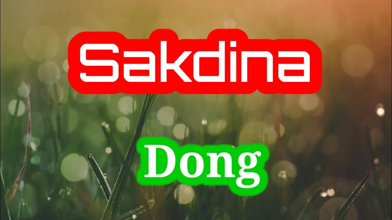 Dong -  Sakdina (Lyrics) Nepali