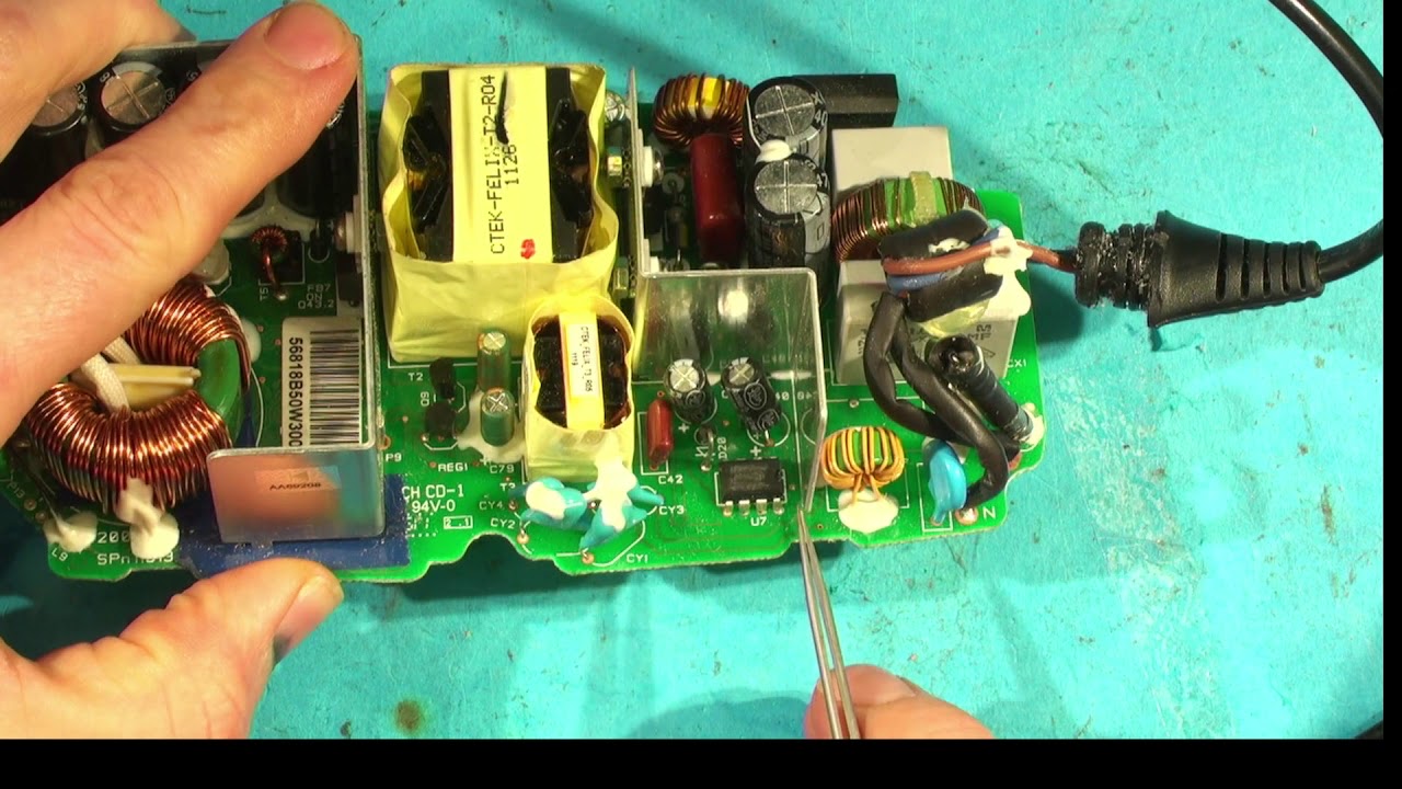 CTEK MXS 10 They don't want us to repair them. Can you have a look if you have one of these...