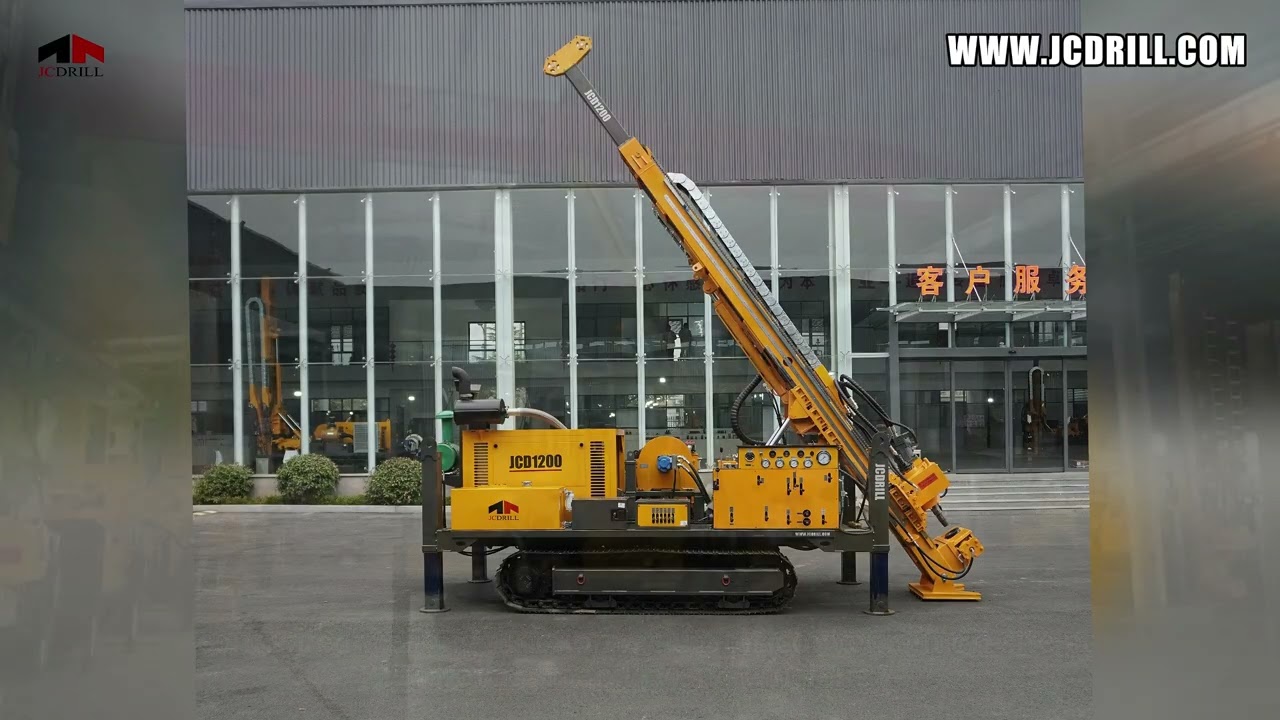 JCDRILL JCD1200S: Powerful Core Exploration Drill Rig for Deep Mining Tasks