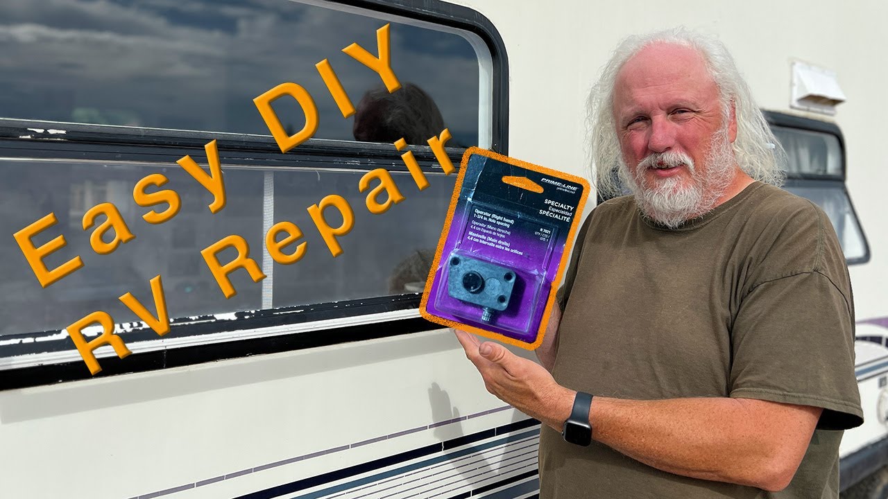 Vintage RV Window Repair in Minutes