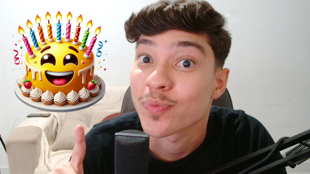 aniversário com memes, minecraft e resenhas 🥳