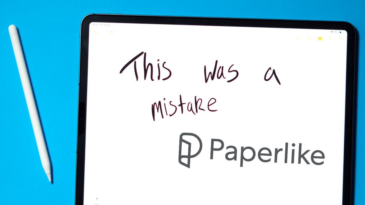Почему защитная пленка для экрана Paperlike — это мошенничество!
