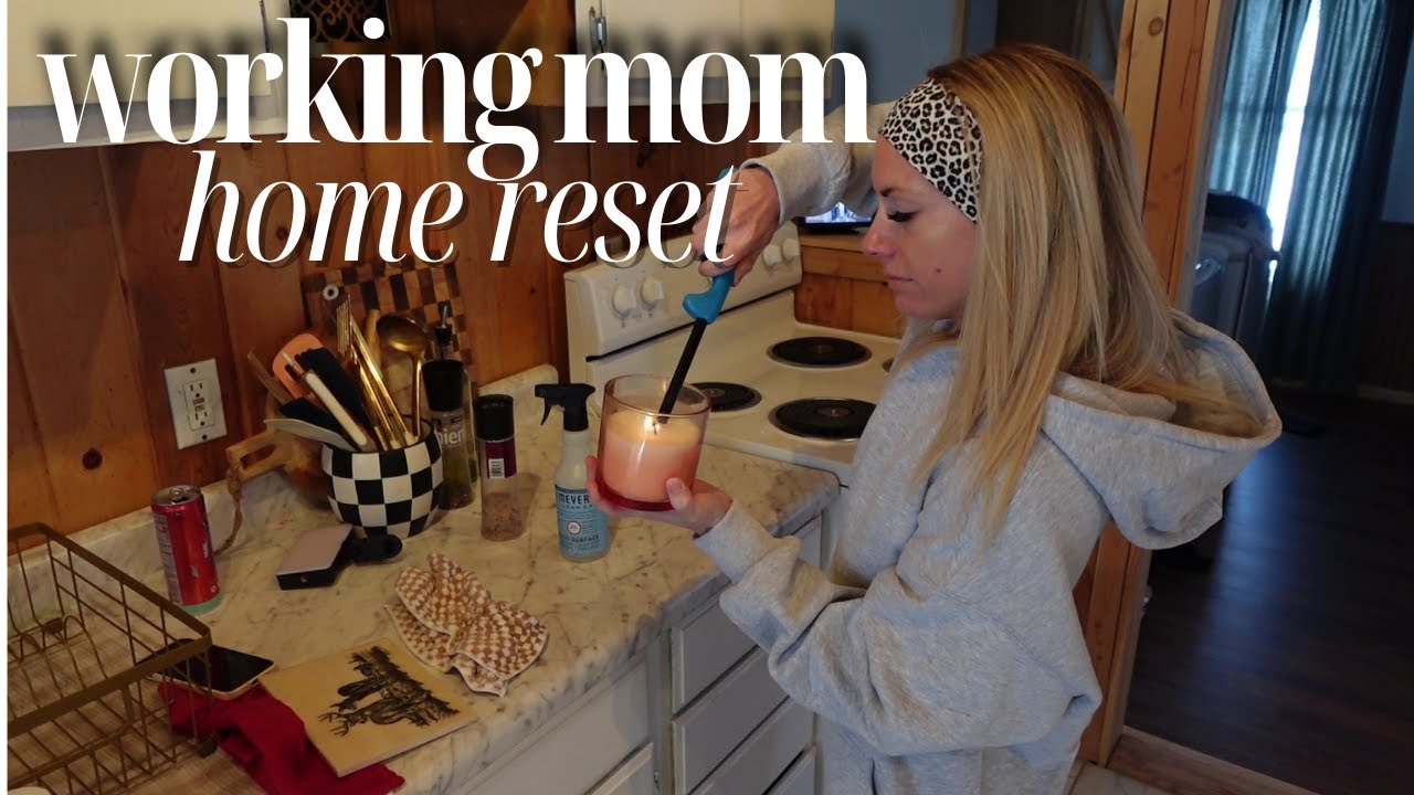 🫧💕WORKING MOM HOME RESET | LETS GET THIS HOUSE IN ORDER | MOM LIFE