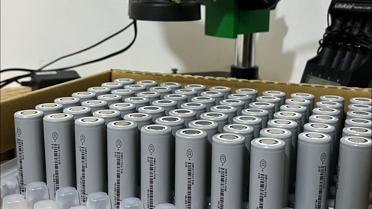 Batería 60V 30Ah con celdas EVE 21700 – Armado completo