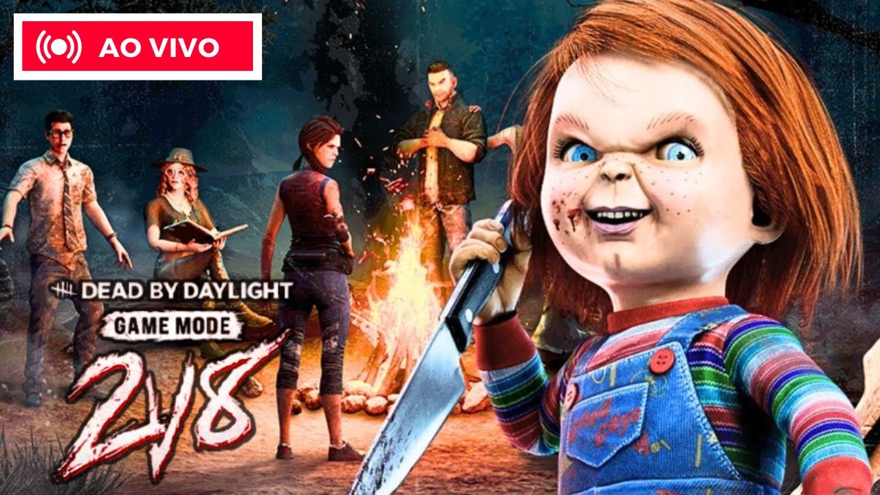 🔴 AO VIVO | O CHUCKY CHEGOU NO 2V8 DO DEAD BY DAYLIGHT