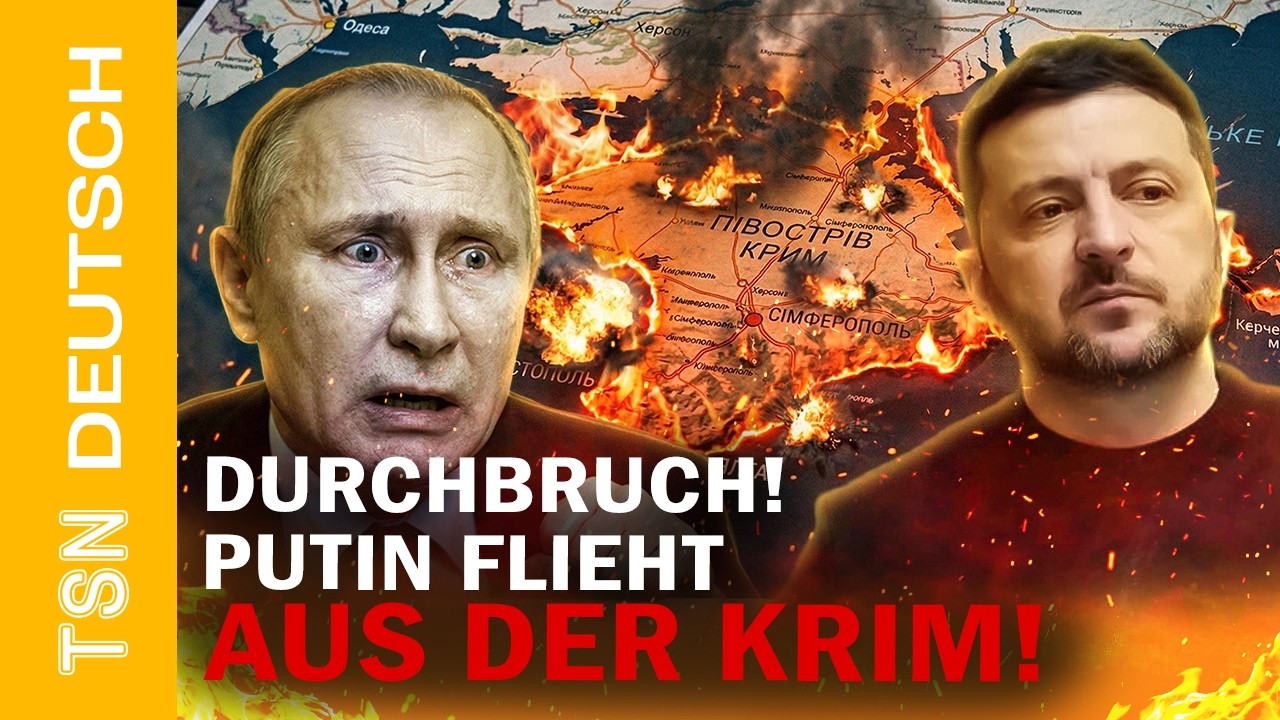 VOR 5 MIN! RUSSEN FLIEHEN VON DER KRIM! UKRAINE DURCHBRICHT &mdash; PUTIN VERLIERT DIE HALBINSEL!