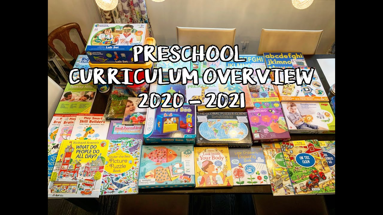 *PRESCHOOL AT HOME: COMPLETE 2020 - 2021 CURRICULUM OVERVIEW*