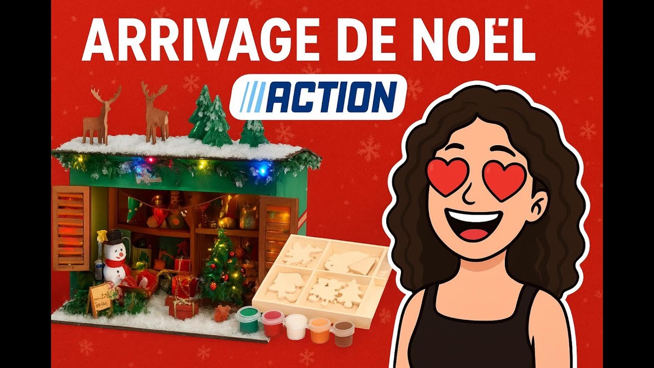 Arrivage de NOËL chez ACTION 🎁 Spécial Loisirs Créatifs ✂️ Nouveautés & Idées DIY 2025 !