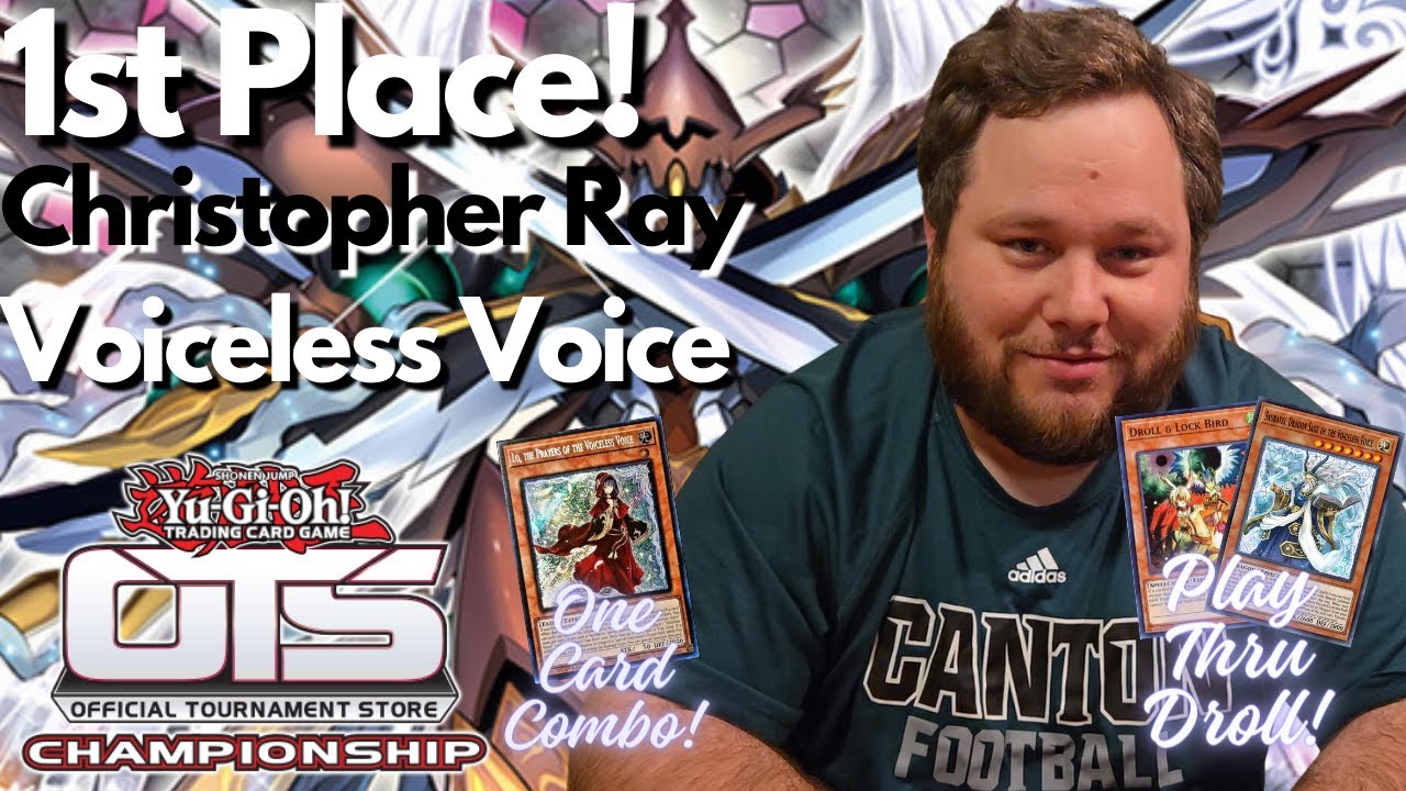 Yugioh 1st Place Locals Voiceless Voice Deck Profile | Christopher Ray