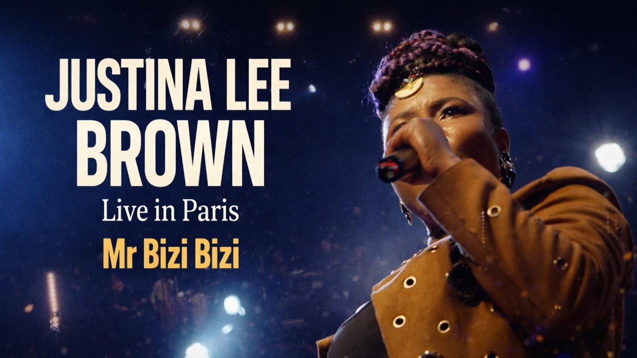 Mr. Bizi Bizi Live in Paris 2025, Justina Lee Brown & Band