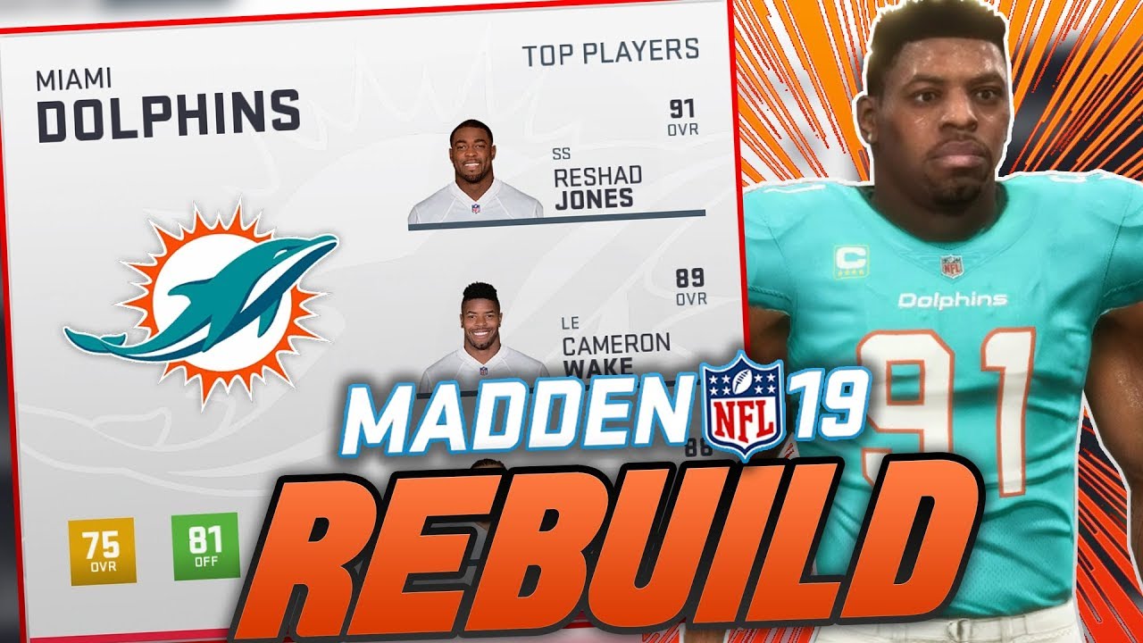 Miami Dolphins Rebuild | Madden 19 Franchise Rebuild | Top Prospect Skips Combine!
