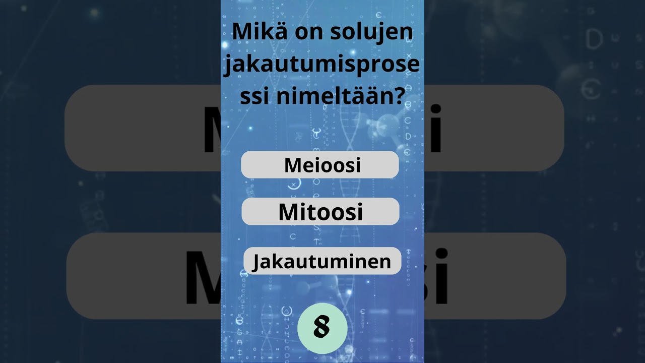 Solujen jakautuminen
