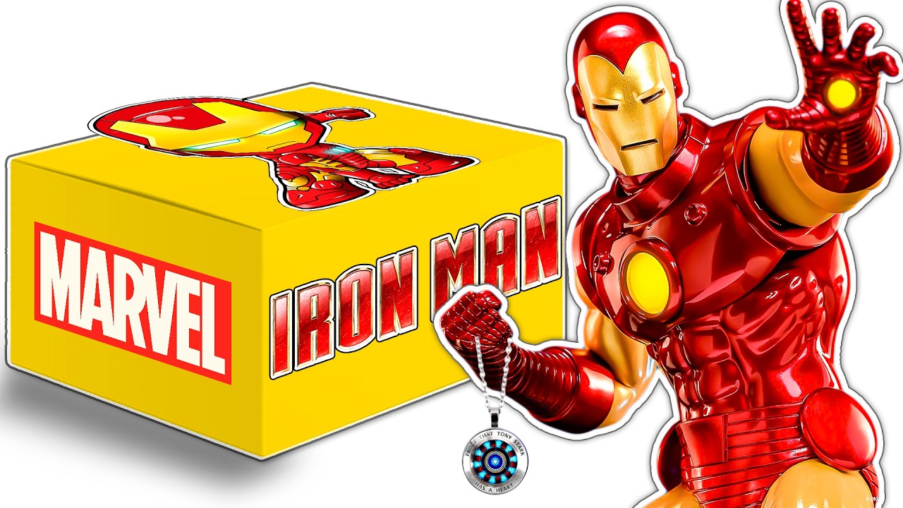 ¡CAJA MISTERIOSA de IRON MAN! 🎁 Figuras SORPRESA del UNIVERSO MARVEL