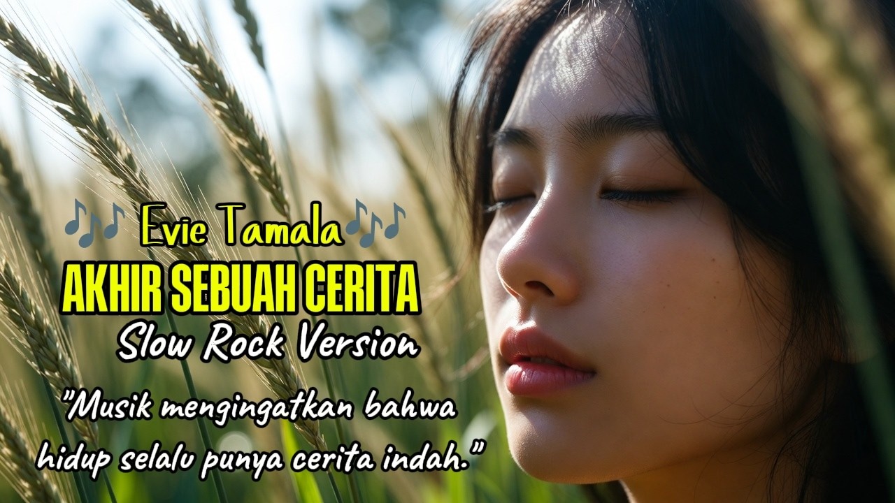 AKHIR SEBUAH CERITA 🎶 Evie Tamala 🎶 Slow Rock Version #cover #music