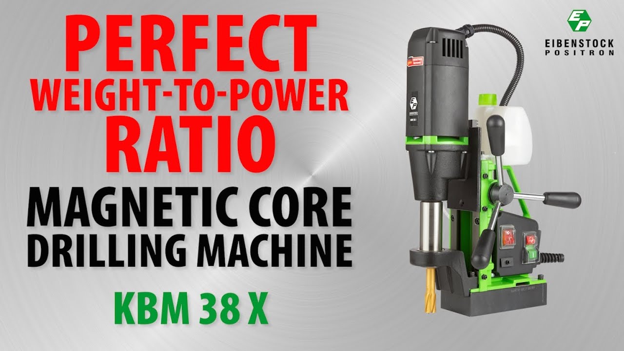 𝐊𝐁𝐌 𝟑𝟖 𝐗  - Magnetic core drilling machine