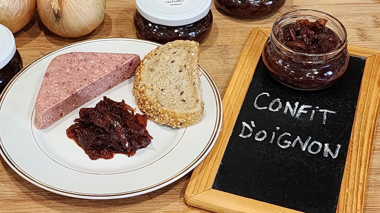 Confit d'oignons