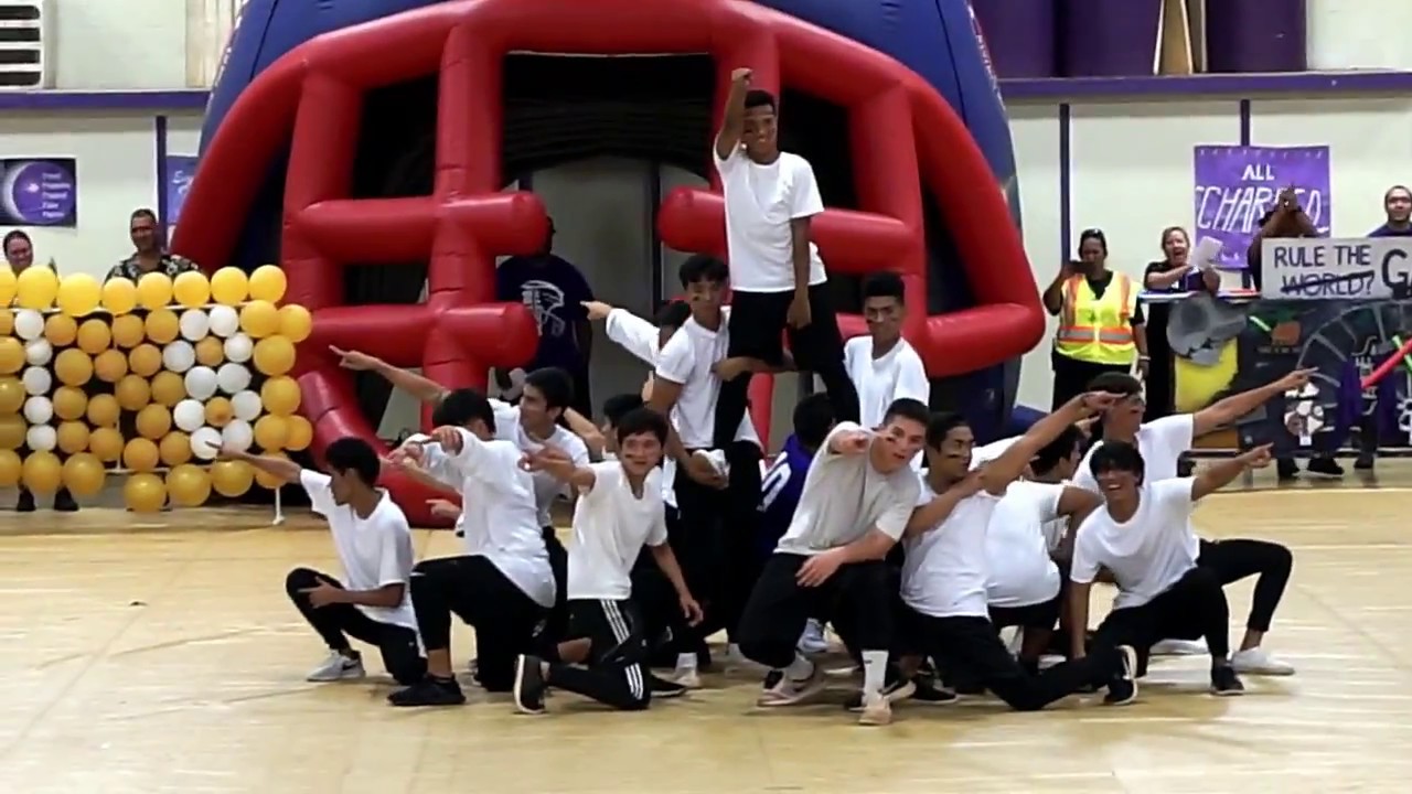 2017-09-29 - Juniors (c/o 2019) Male Cheerleading Competition, Pearl City High School