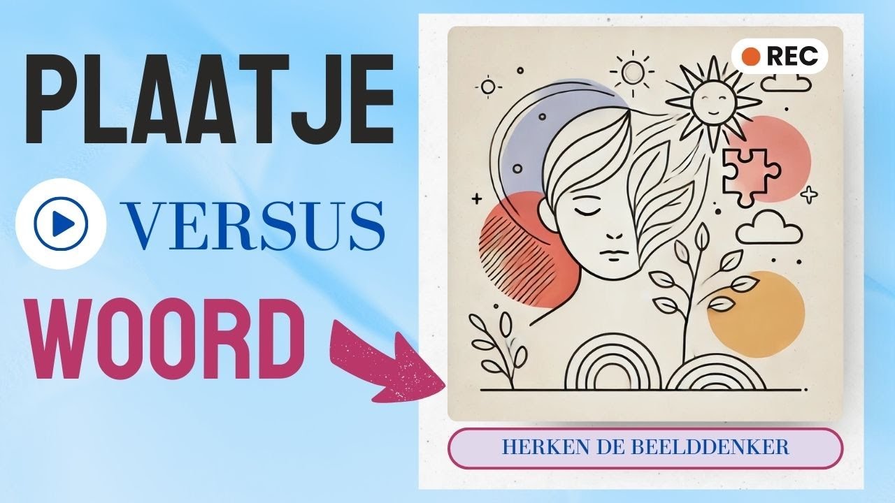 Denk jij in beelden of woorden? Ontdek hier of je een beelddenker bent