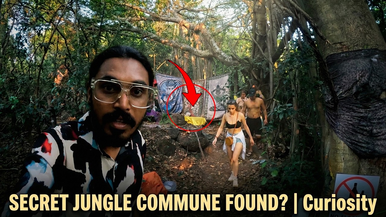 இரவில் கருப்பு மந்திரம் நடக்கும் இடம் Secret place in Goa 🤫 Arambol Crazy Life😨 full video