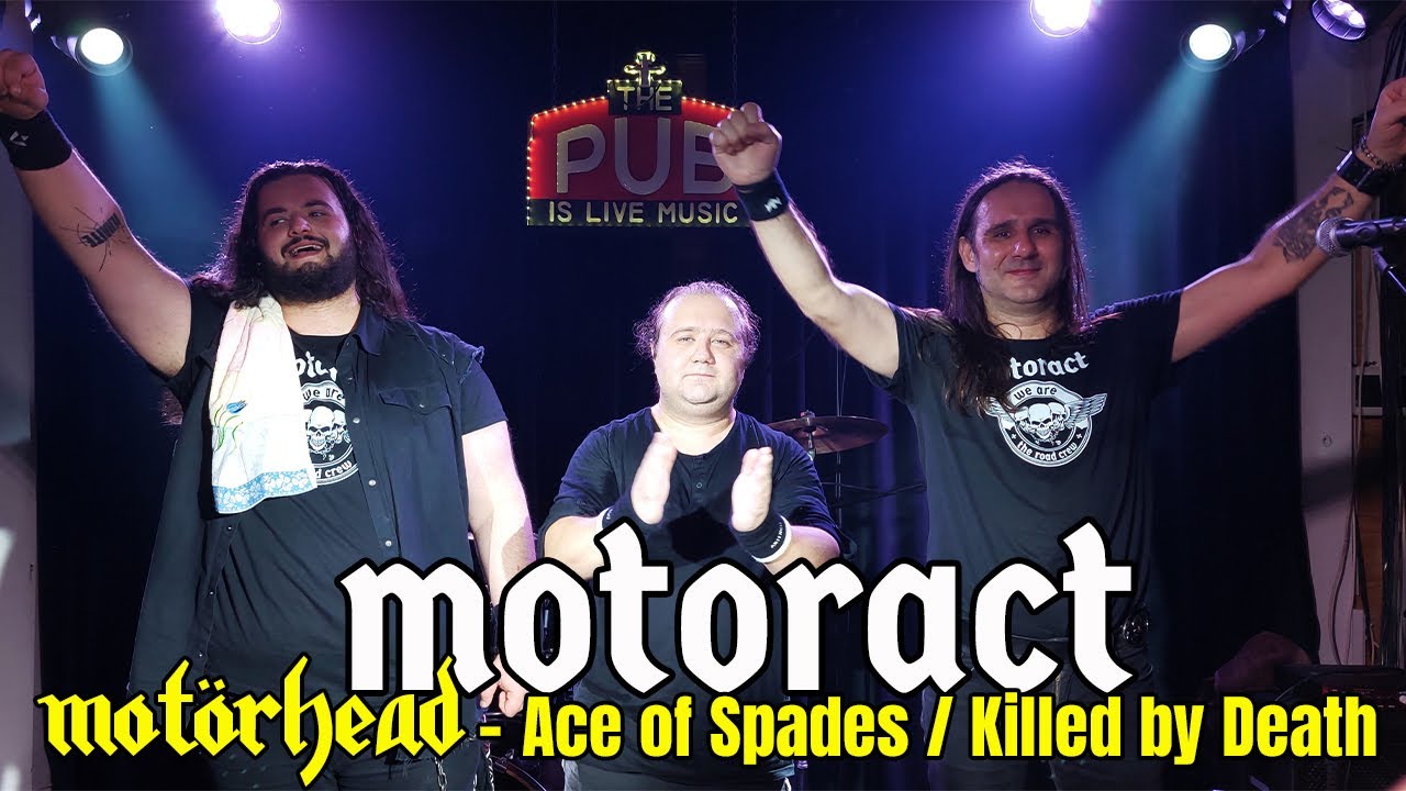 Motoract (Motörhead Tribute România) - Live at The Pub Universității (Ace of Spades/Killed by Death)