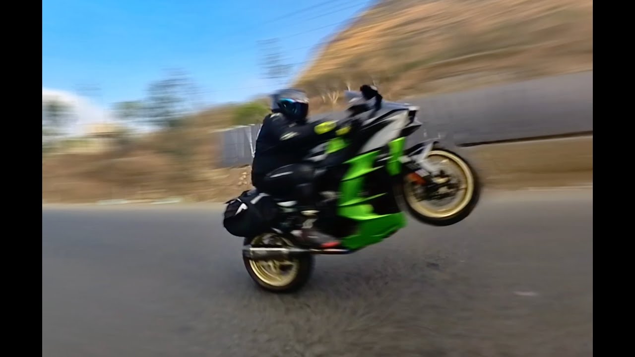 Kawasaki ninja H2SX in action mode | only H2sx in Maharshtra with full system Vandemon exhuast .|4k|