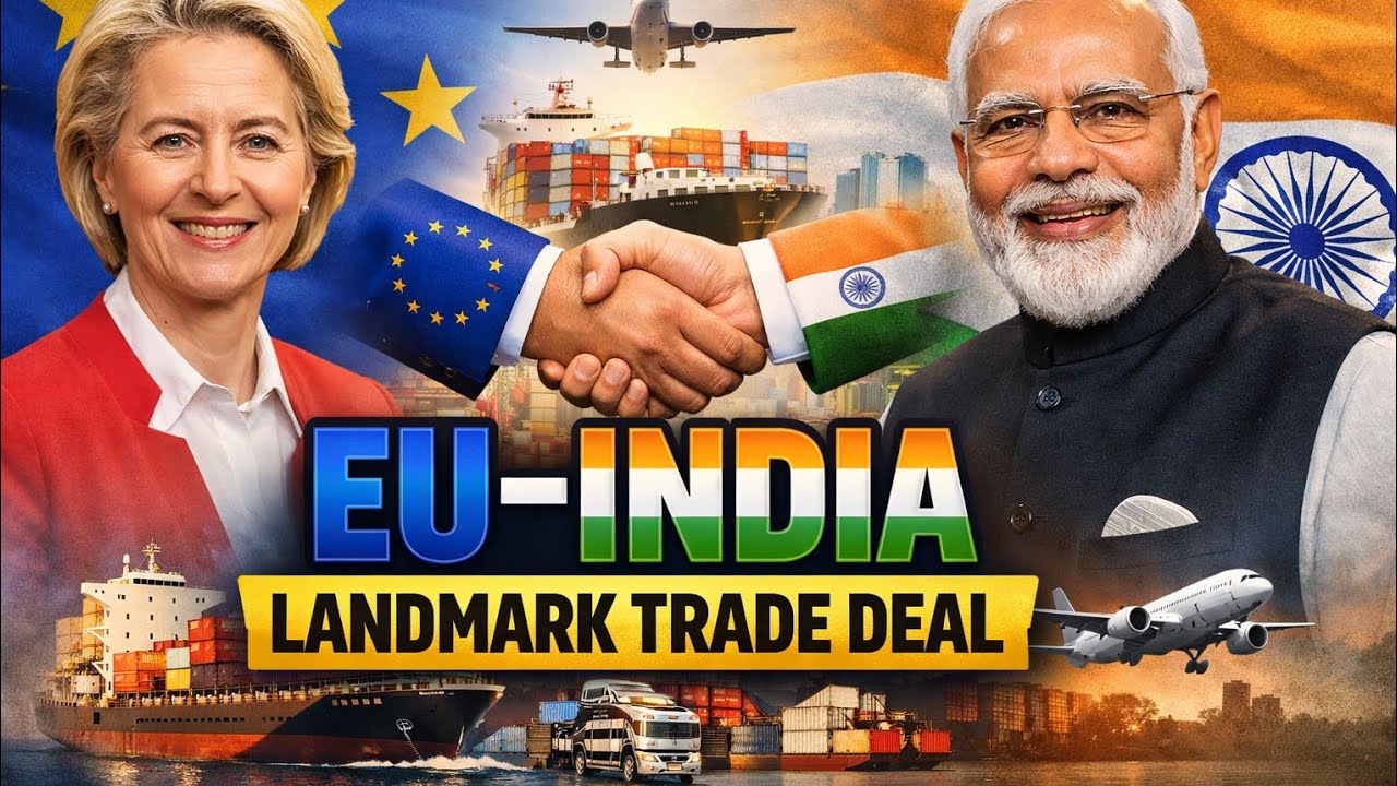 EU&ndash;India Landmark Trade Deal Explained | Biggest Free Trade Agreement in History