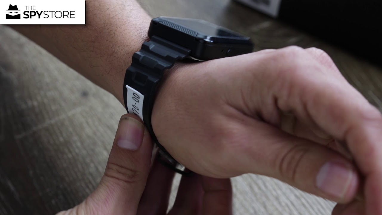 LawMate® PV-WT10 Spy Camera Smart Watch - Unboxing & Setup