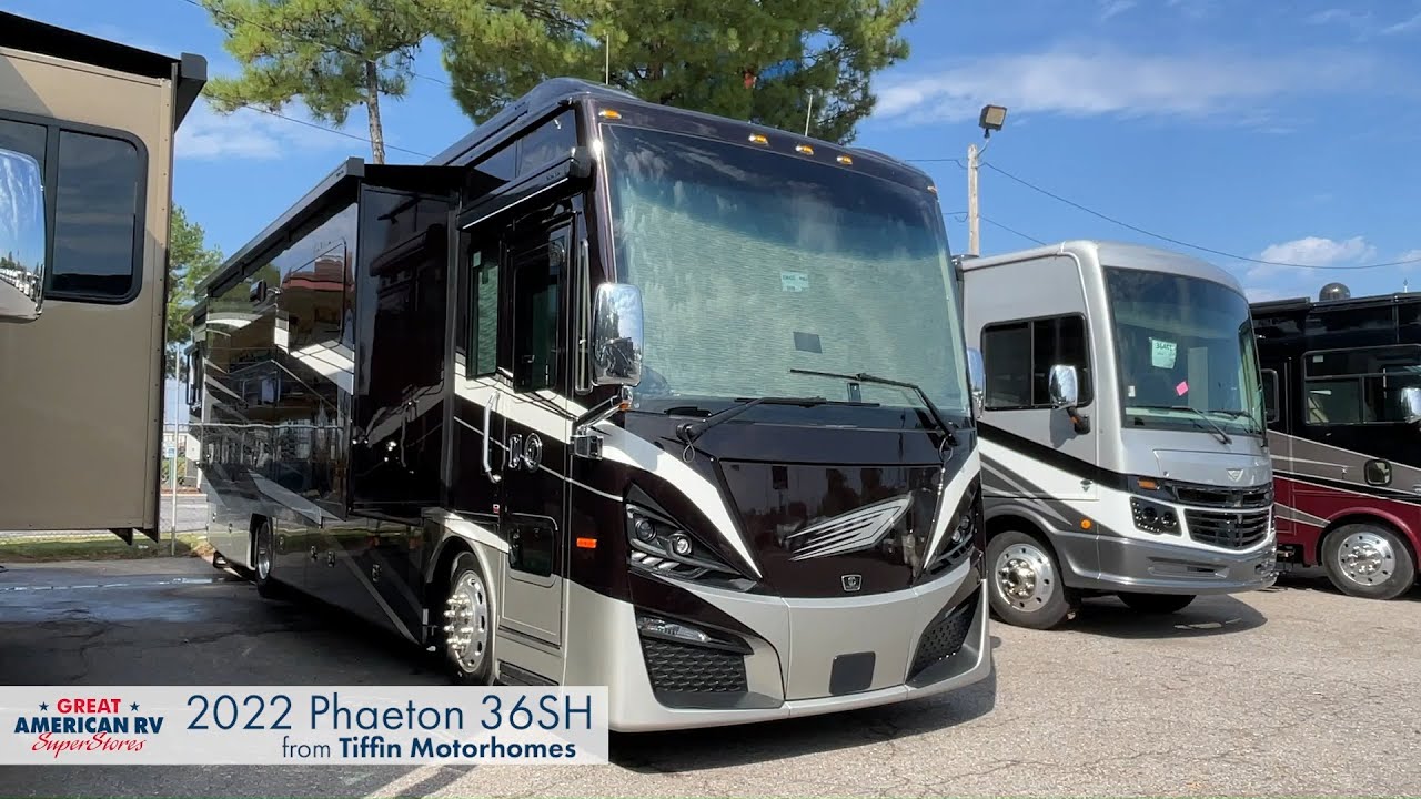 2022 Tiffin Phaeton 36SH Available Now At Great American RV