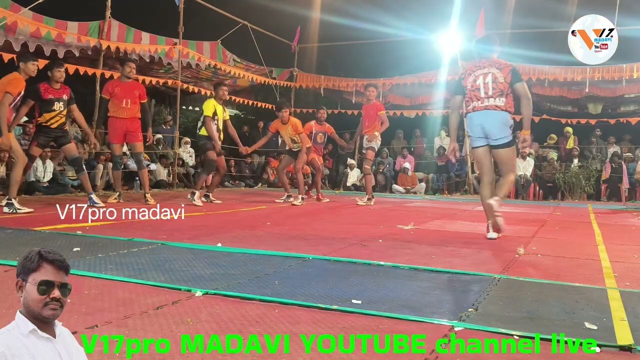 ఆదిలాబాద్ v/s రాంపూర్ కబాడీ టార్లమెంట్ పాల్సి తండా #v17promadavi  2026 