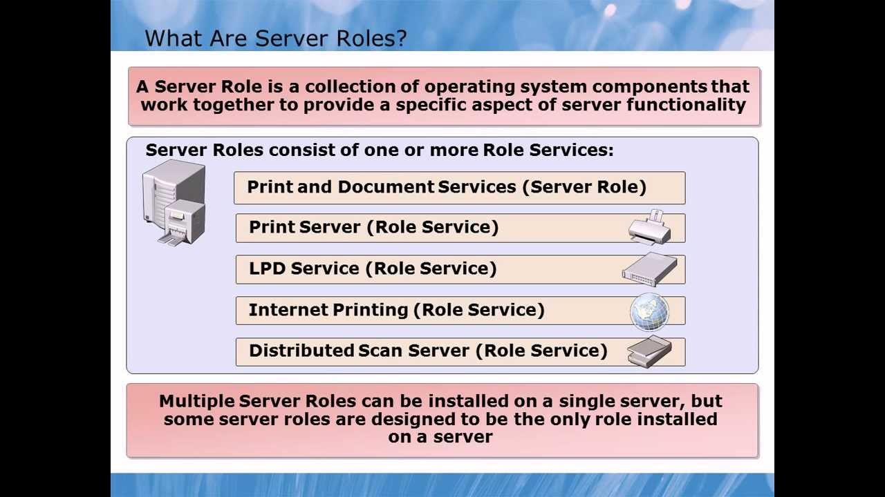 1 Server Management