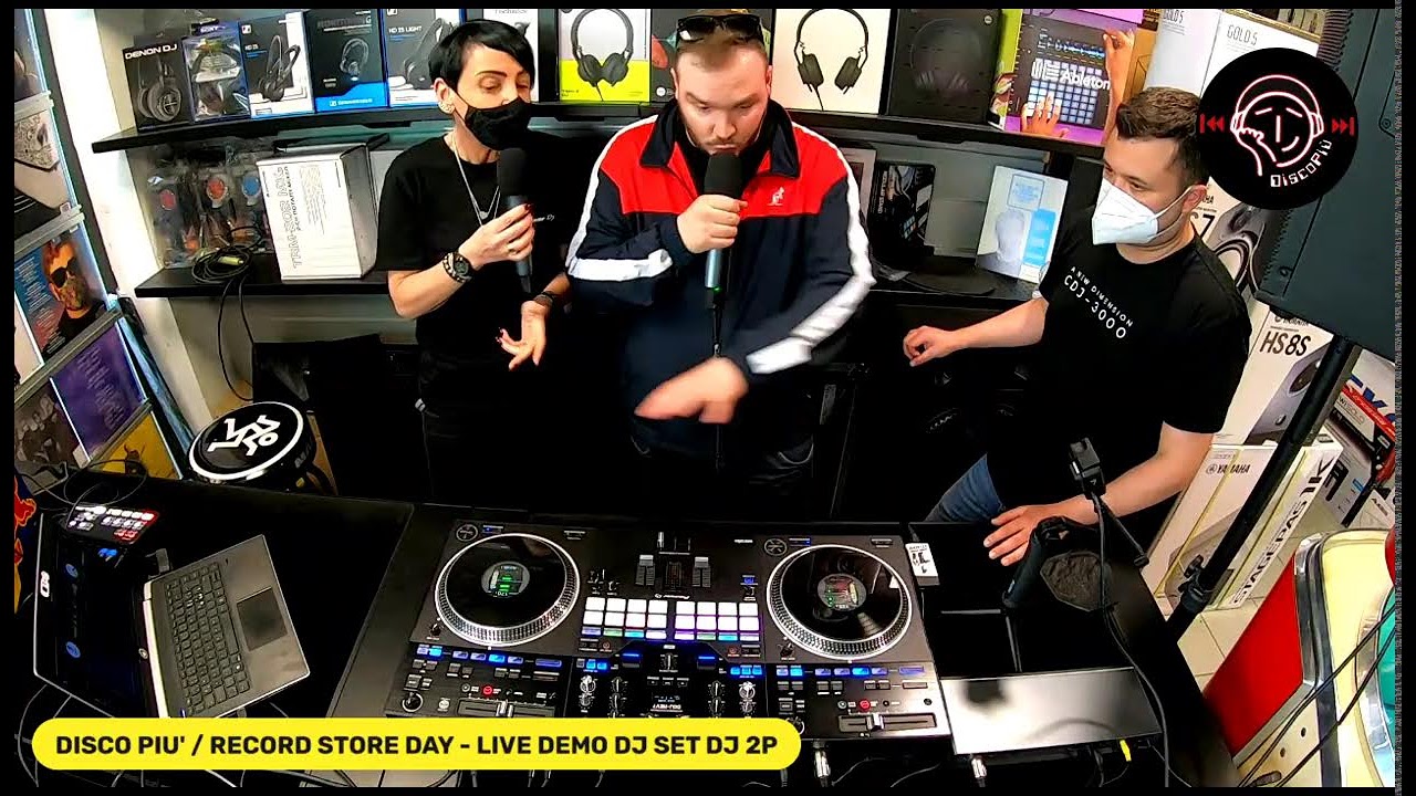 DISCO PIU' / RECORD STORE DAY - LIVE DEMO DJ SET DJ 2P