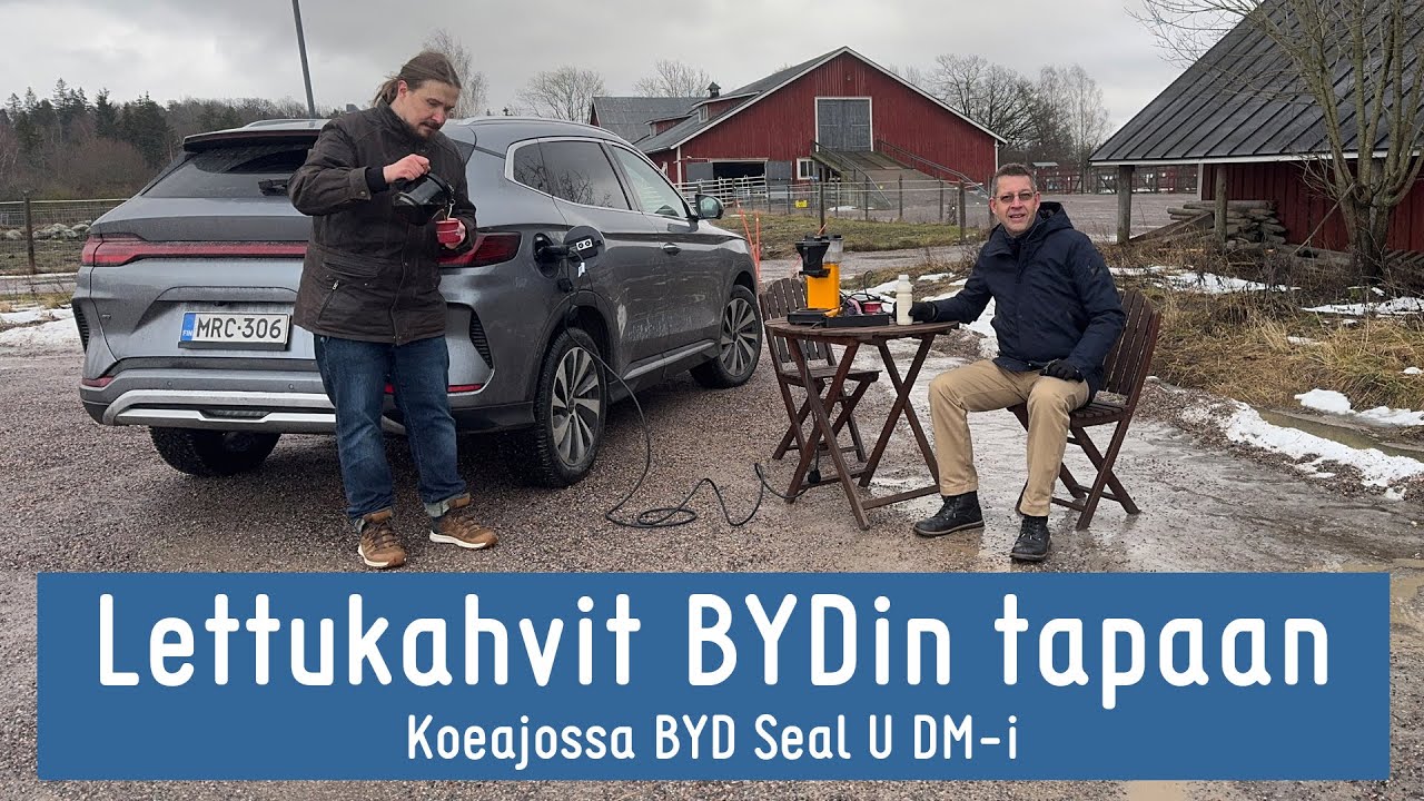 Lettukahvitestissä BYD Seal U DM-i