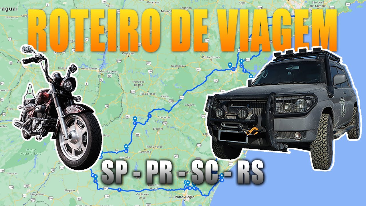 Roteiro de Viagem - Doido pelo Sul