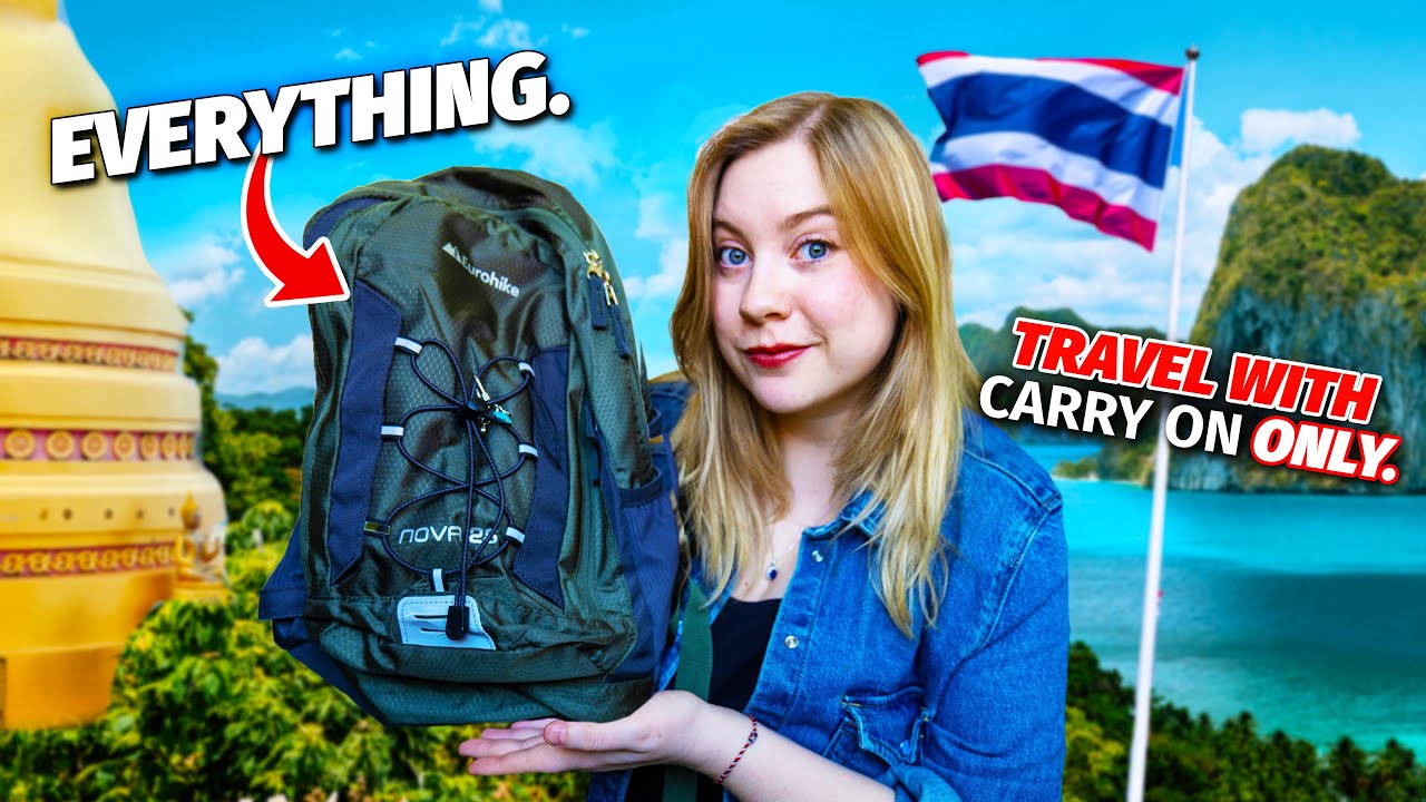 EVERYTHING I packed for 3 MONTHS in THAILAND 🇹🇭