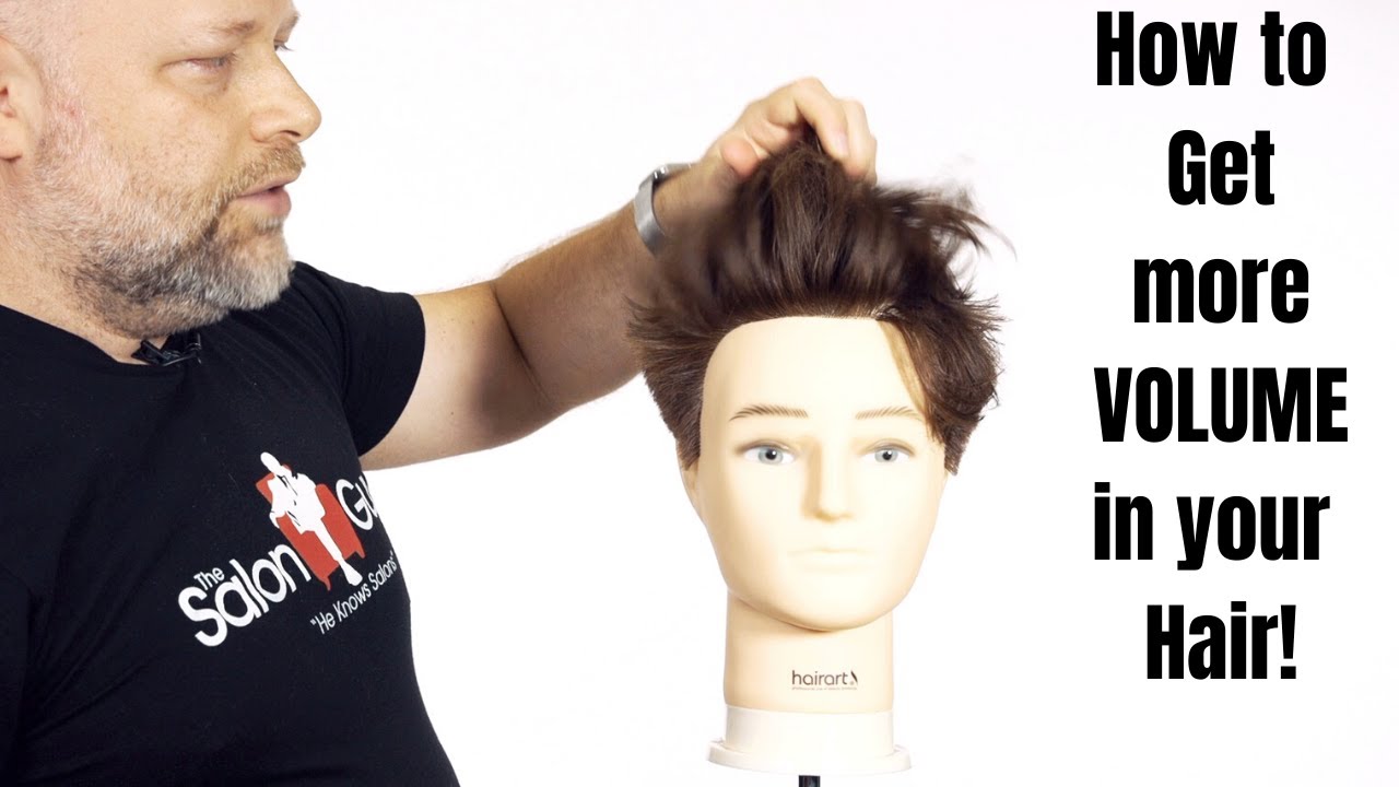 Как придать волосам больше объема — TheSalonGuy