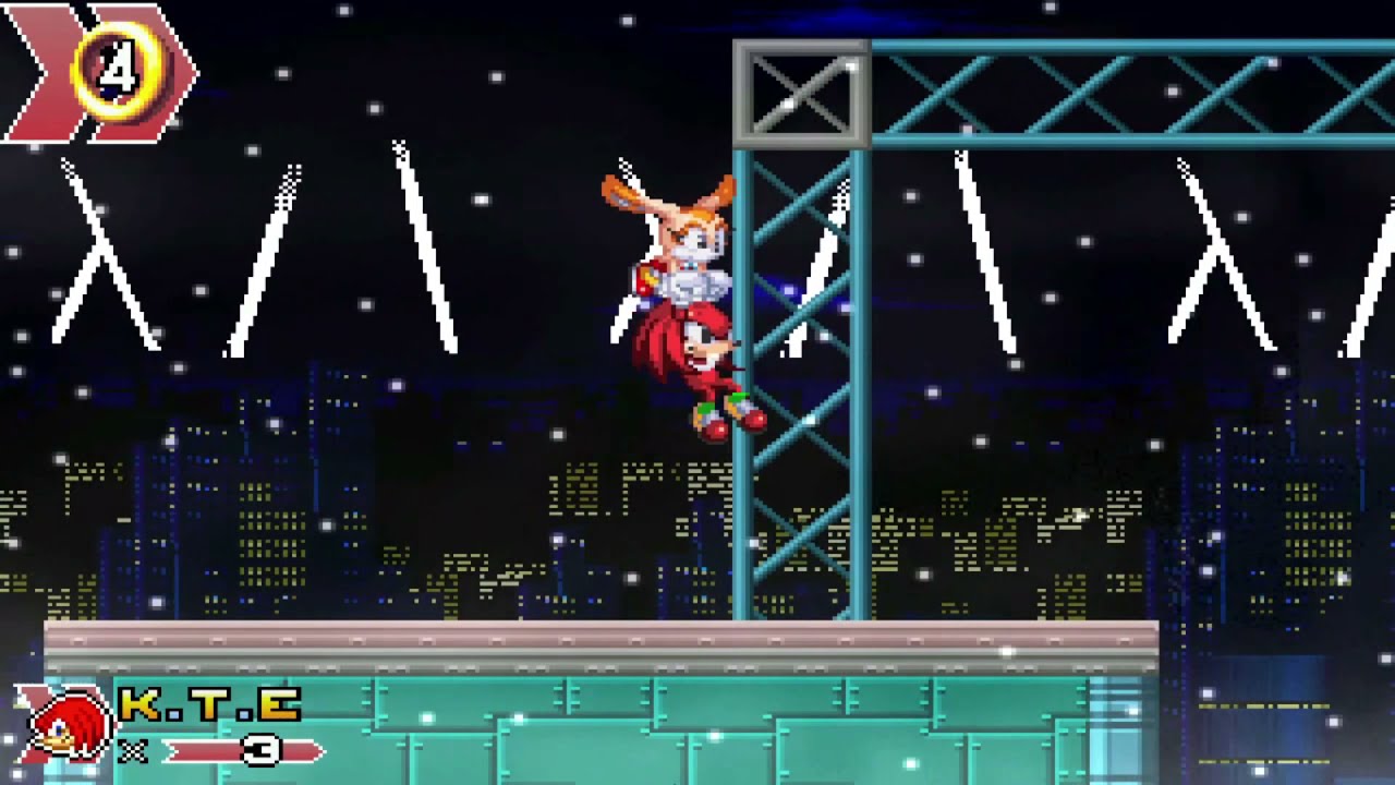 Sally.Exe Whisper of soul Cream &  Knuckles(Duo ending)