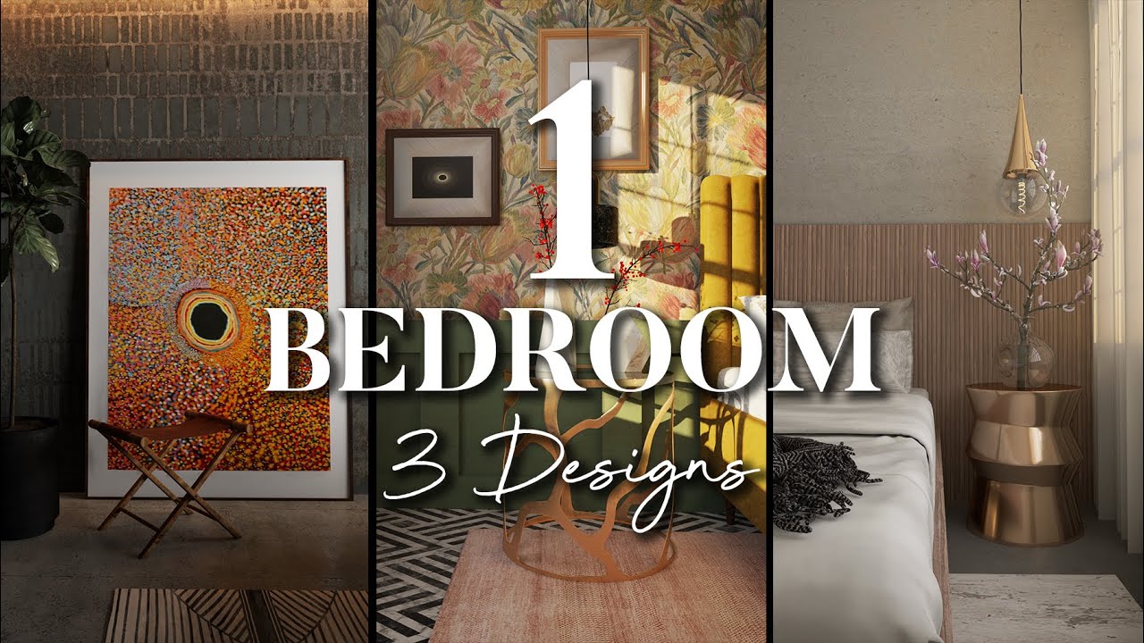 Bedroom Design Challenge - 3 Different Decor Styles