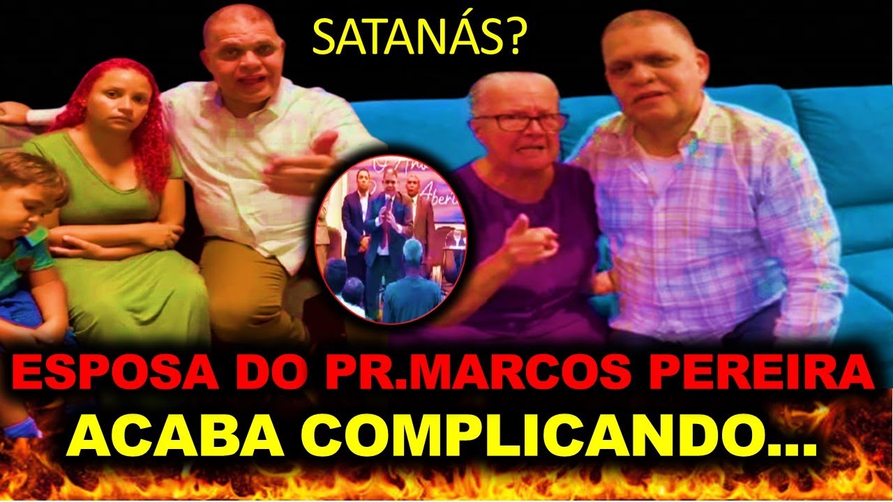APÓS POLÊMICA ESPOSA de MARCOS PEREIRA se PRONUNCIA e FAZ REVELAÇÃO...