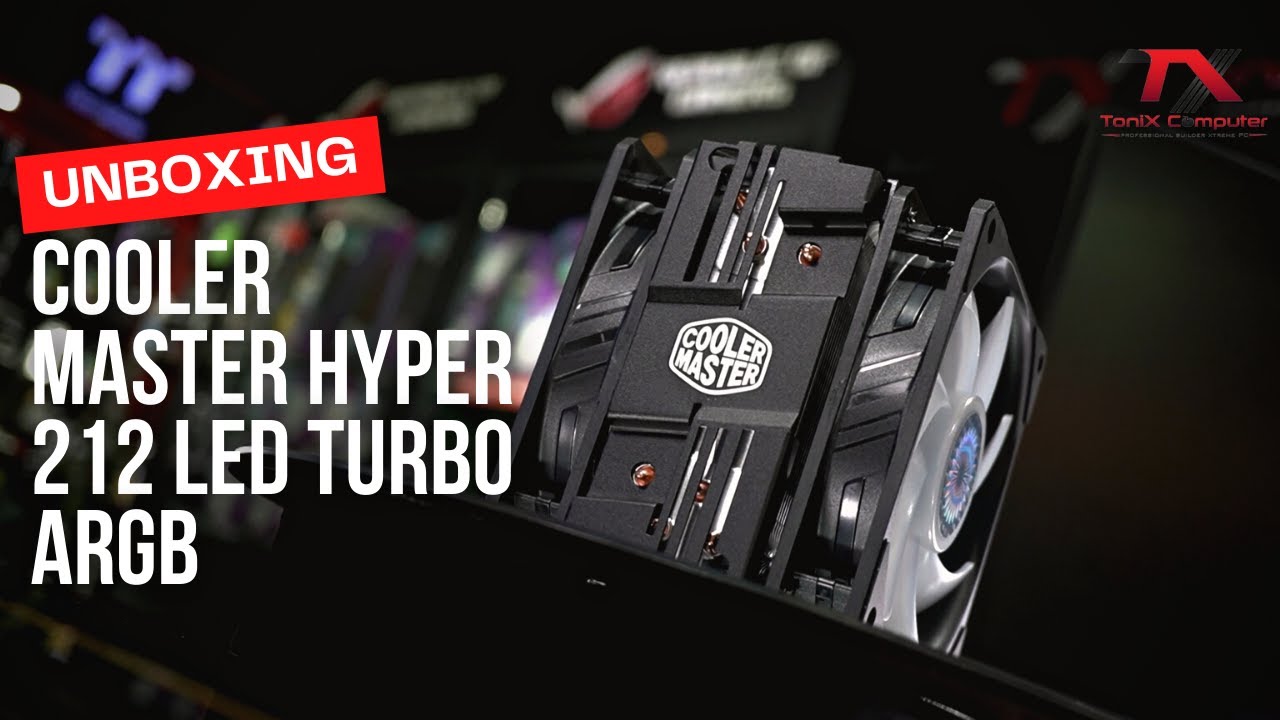 [Unboxing] Cooler Master Hyper 212 LED TURBO ARGB