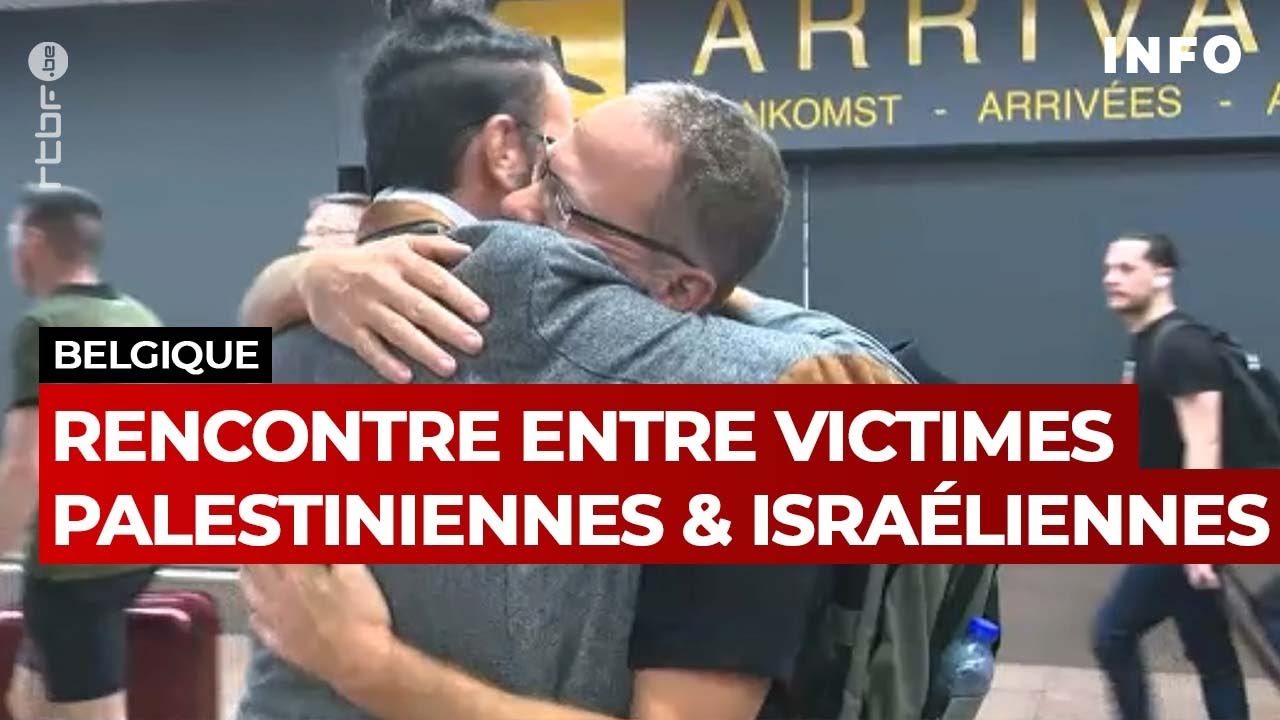 Bruxelles : Rencontre exceptionnelle entre victimes palestiniennes et israéliennes - RTBF Info