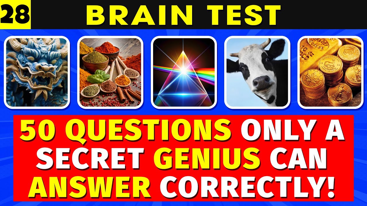 Do You Have Superior Brain Power? Test Yourself Now! Brain Gym Quiz 27