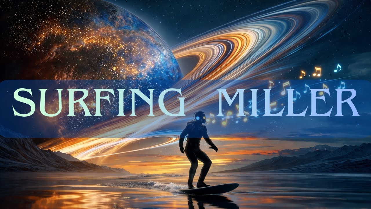 #Especial Domingo - Surfing Miller’s Planet 🌊🪐 | Lofi Space Beats para Relaxar e Viajar no #Universo