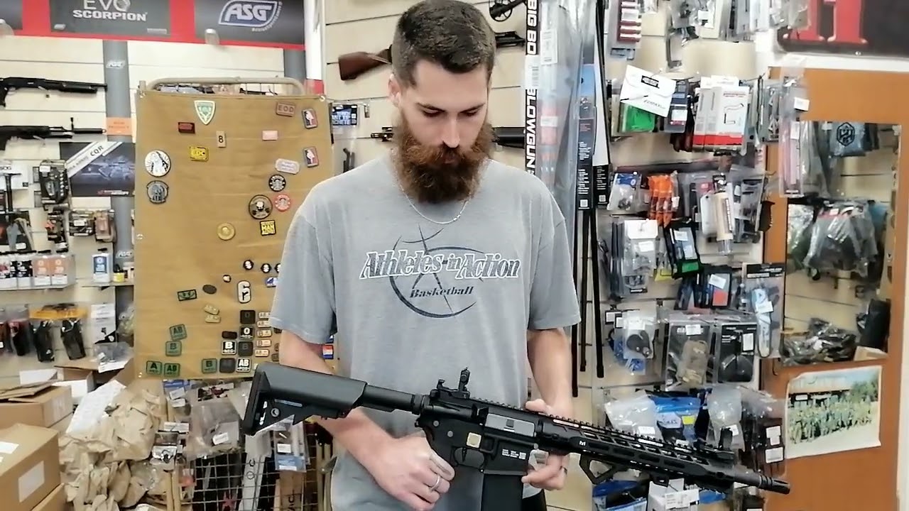Hristo airsoft Vlog: Specna Arms RRA SA-E14 EDGE 2.0 Carbine Black AEG airsoft replika (24.10.2022)