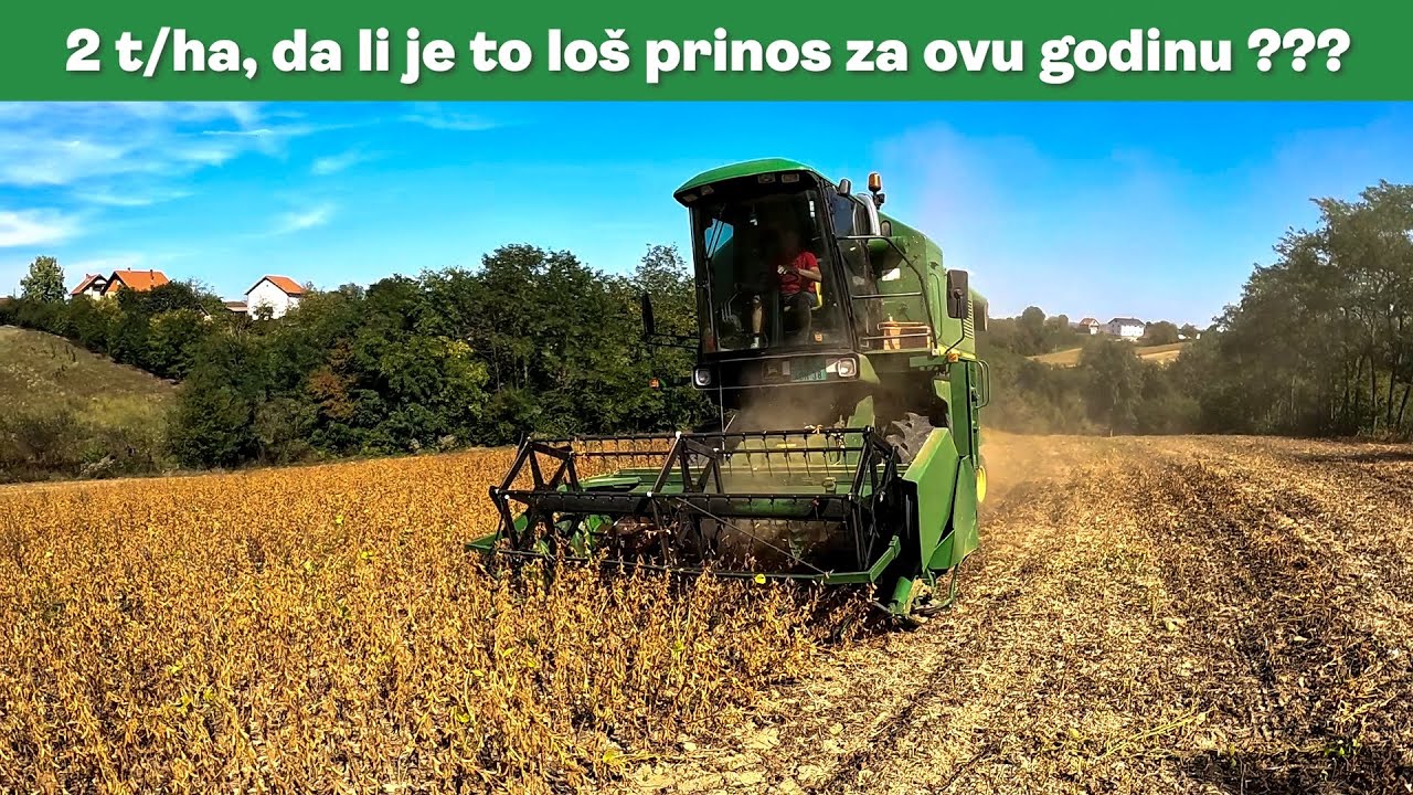 Da li na vreme odustati od loših parcela? Vršaj soje u Nedeljicama-prvi dan-sezona 2025-lošije njive