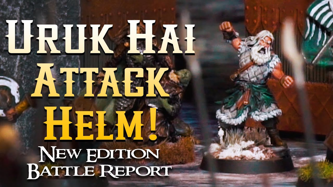 The Greatest Comeback Ever? Rohan Vs Uruk-Hai | MESBG Battle Report