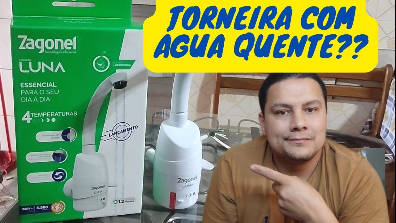 Como instalar torneira elétrica. Torneira elétrica Zagonel. Vida de Eletricista