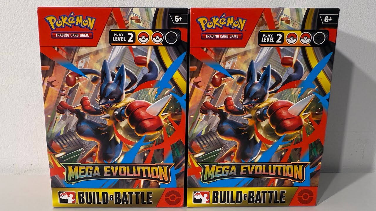 Pokémon TCG - Mega Evolution Build And Battle Unboxing