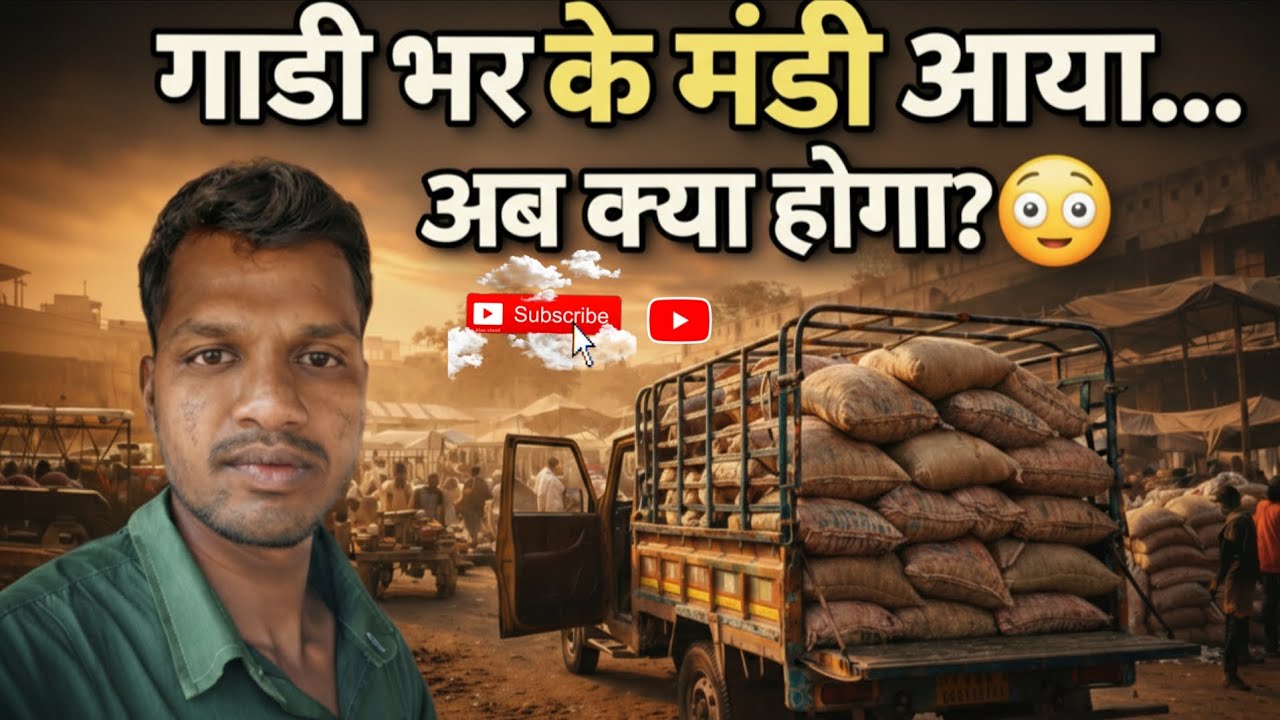 गाड़ी भर के मंडी आया… अब क्या होगा? 😳 | मंडी का पूरा सच | Farmer Vlog